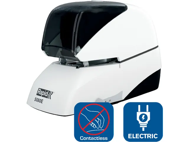 Rapid contactloze elektrische nietmachine 5080E zilver/oranje