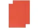 Dekblad A4 Rood Lederlook 250 Grams Pak 100 Stuks