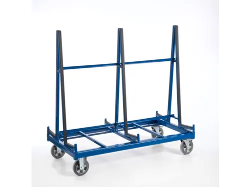 Platenwagen 1200kg Bxd 1600x800mm Dubbelzijdig Ral5010
