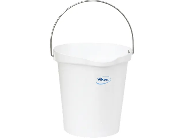 Hygiene 5686-5 emmer 12 liter wit maatverdeling en schenktuit