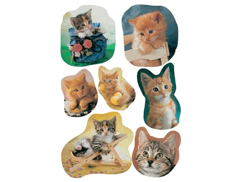 Sticker Etiket Herma 5747 Kittens 21 stuks