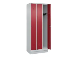 locker,HxBxD 1950x750x500mm,3vak,vak B 250mm,cil.-slot,sokkel - 2