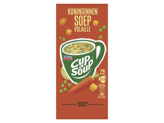 Cup-a-Soup Unox koninginnensoep 21x175ml