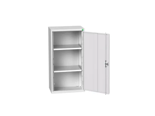 wandkast 1000x525x350mm 2xStalen bodem sokkel Ral 7035 front Ral 7035