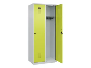 locker,HxBxD 1850x800x500mm,2vak,vak B 400mm,draaigrendel - 2
