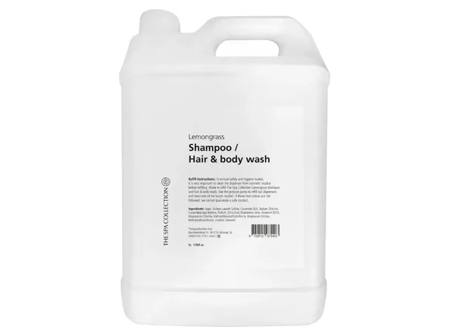 The Spa Collection Hair and body wash Lemongrass Refill 2x 5 liter