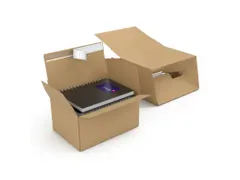 Postdoos Packfix bruin Enkelgolf 310x230x160mm 20 Stuks