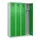locker voor scheiding van kleding,HxBxD 1850x1200x500mm,4vak