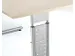 Bureau C-Poot Hxbxd 680-820X1800X800Mm Lichtgrijs