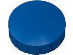 magneet MAULsolid, diameter 24mm blauw, doos met 10 stuks