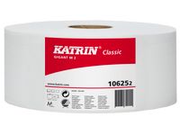 Katrin 106252 Jumbo Toiletpapier Classic M2 2-laags Wit 2720 Vel