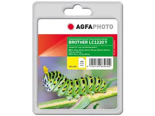 AgfaPhoto Brother LC1220Y MFCJ inkt Geel Rebuilt 300 pagina's - 1