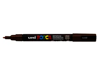 Verfstift Posca PC3M Fijne punt 0,9-1,3mm Bruin - 2