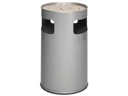 Combi-asbak Hxø 760X420Mm Rond Zilver