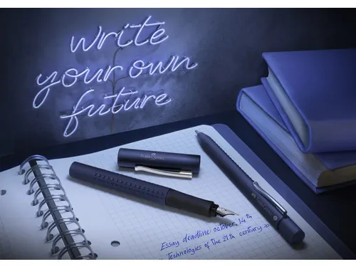 Vulpen Faber-Castell Grip 2011 F klassiek blauw