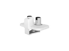 Pince de bureau Viewprime top access 65.720 double écrans blanc