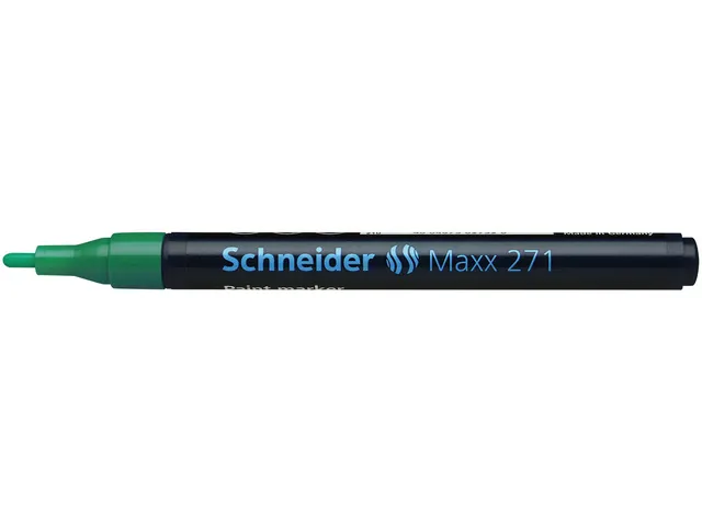 Lakmarker Schneider Maxx 271 1-2mm Groen
