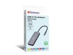 USB-C Pro multipoort-hub 9-poorts (CMH-09)