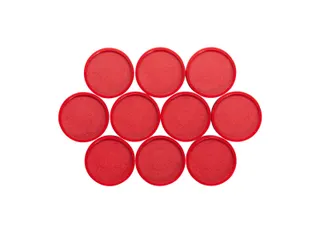 Industriële magneet Ø 30mm 10 Stuks Rood - 1