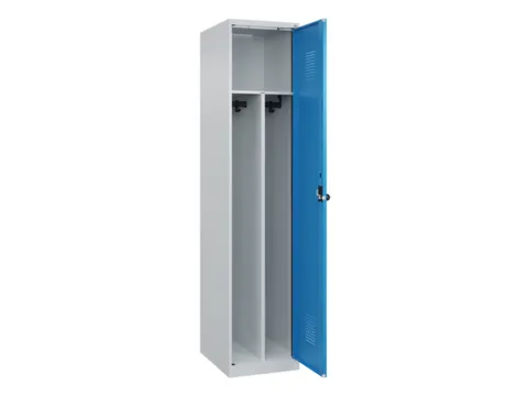 locker voor scheiding van kleding,HxBxD 1850x400x500mm,1vak