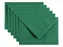 Envelop Papicolor C6 114x162mm dennengroen pak à 6 stuks