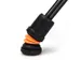 Flexyfoot Wandelstok met ovalen handvat Zwart