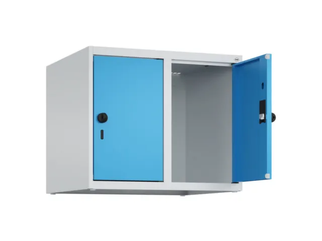 opzetkast,v. locker,2vak.,vak B 300mm,HxBxD 500x600x500mm,vleugeldeur