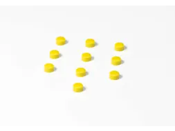 Smit Visual Memomagneten ø 10mm Geel 10 stuks