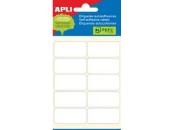 Apli Etiket 19x40mm Wit