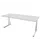 in hoogte verstelbaar bureau HxBxD 720-840x1800x800mm MP-lichtgrijs