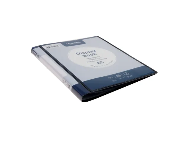 Showalbum Europel Frontview A5 20 tassen Zwart