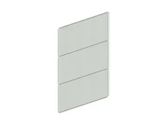 achterwand,v. inhaakstelling,HxB 2000x1300mm,verzinkt