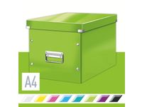 Click & Store kubus grote opbergdoos, groen