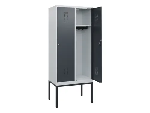 schoollocker,HxBxD 1950x800x500mm,2vak,vak B 400mm,cil.-slot