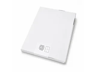 Etiket Rillprint 105x148mm recycled wit 200 stuks - 2