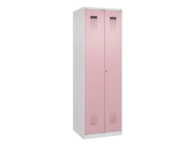 locker voor scheiding van kleding,HxBxD 1850x600x500mm,2vak