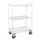 etagewagen,draagverm. 400kg,3etage(s),laadvl. LxB 940x540mm,staaletage