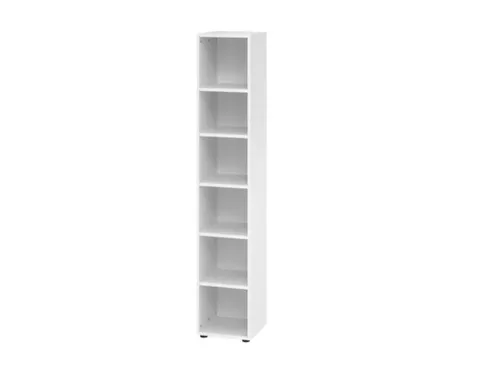kantoorstelling,HxBxD 2156x400x400mm,5xhouten vloer,6ordnerhoogtes