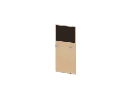 baliepaneel,v. bureau,aanbouw links,B 600mm,NE-esdoorn,BN2036-bruin