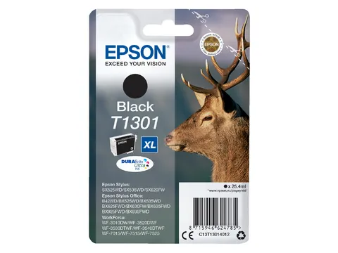 Inktcartridge Epson T1301 zwart HC C13T13014012
