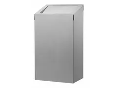 Afvalbak 50 Liter Gesloten RVS