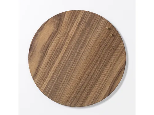 Glasmagneetbord Naga rond 45cmteak