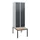 Dubbeldekse dekenkist,HxBxD 1950x600x815mm,2x2vak.,vak B 300mm