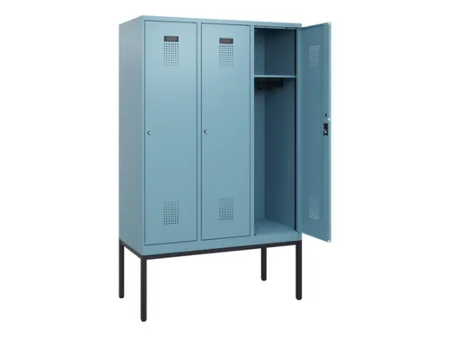 schoollocker,HxBxD 1950x1200x500mm,3vak,vak B 400mm,cil.-slot