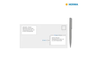 HERMA 4415 Premium etiketten A4 70x42mm Wit 10500 stuks - 3