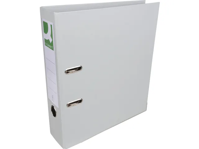 Classeur à levier A4 PP 80mm gris