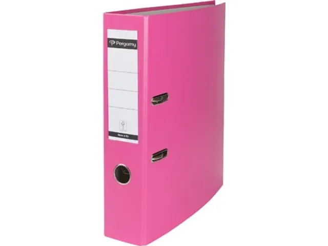 Ordner A4 Roze 75mm PP en papier