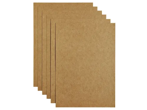 Kopieerpapier Papicolor A4 100gr 12 vel kraft bruin