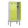 locker,HxBxD 2120x900x500mm,3vak,vak B 300mm,draaigrendel