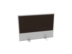 opzetpaneel bureau aanbouw achter MP-lichtgrijs BN2036-bruin 800mm